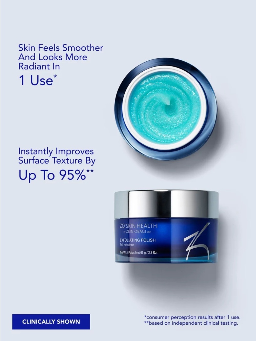 NEW ZO Skin EXFOLIATING POLISH Travel Size - Picture 2 of 5